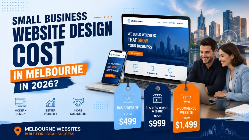 small business website design cost in Melbourne